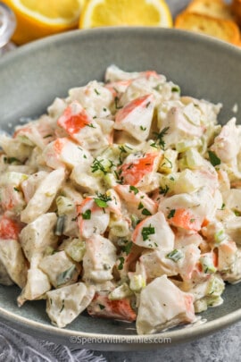 plated Crab Salad