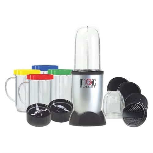 Magic Bullet with jars and accessories