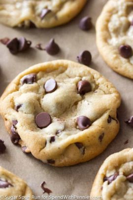 soft chewy chocolate chip cookies